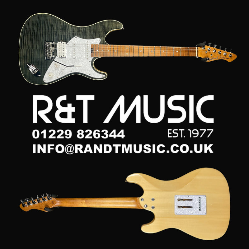 Aria Pro II Hot Rod Collection 714-MK2 Fullerton Black Diamond Electric Guitar