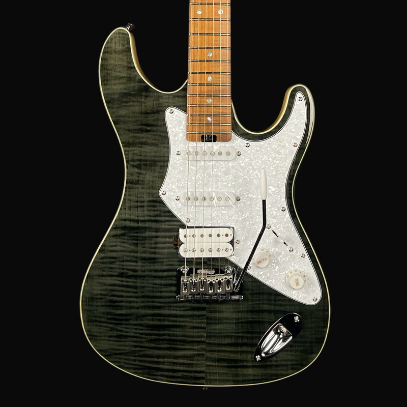 Aria Pro II Hot Rod Collection 714-MK2 Fullerton Black Diamond Electric Guitar