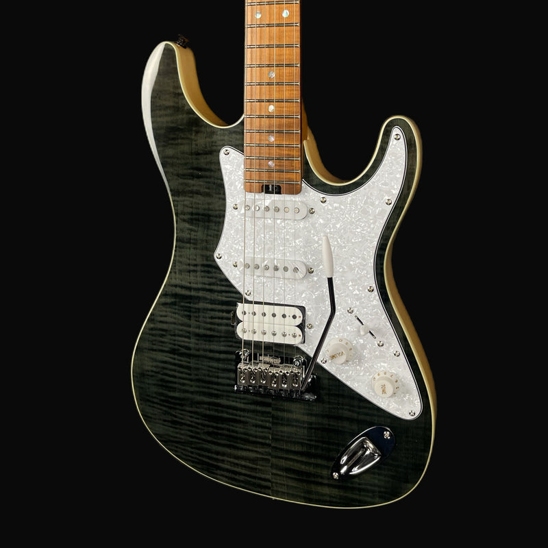 Aria Pro II Hot Rod Collection 714-MK2 Fullerton Black Diamond Electric Guitar