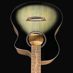 Washburn Bella Tono Vite S9V Acoustic-electric Guitar - Gloss Charcoal Burst