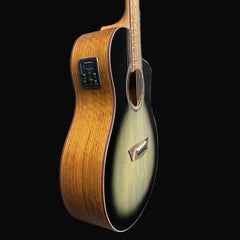 Washburn Bella Tono Vite S9V Acoustic-electric Guitar - Gloss Charcoal Burst