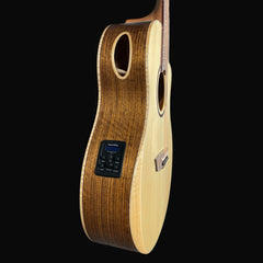 Washburn Suprema SC40SCE Bella Tono Studio Cutaway Solid Top Electro-Acoustic Guitar, Natural Gloss