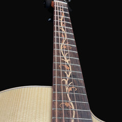 Washburn Suprema SC40SCE Bella Tono Studio Cutaway Solid Top Electro-Acoustic Guitar, Natural Gloss