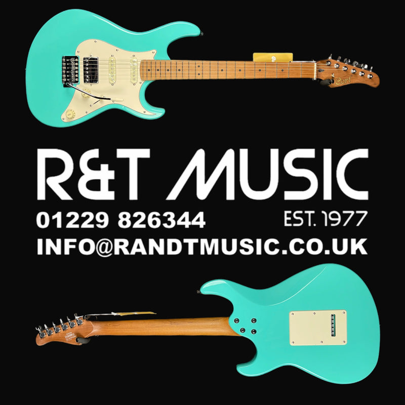 Cort G Series G200SE Electric Guitar in Seafoam Green