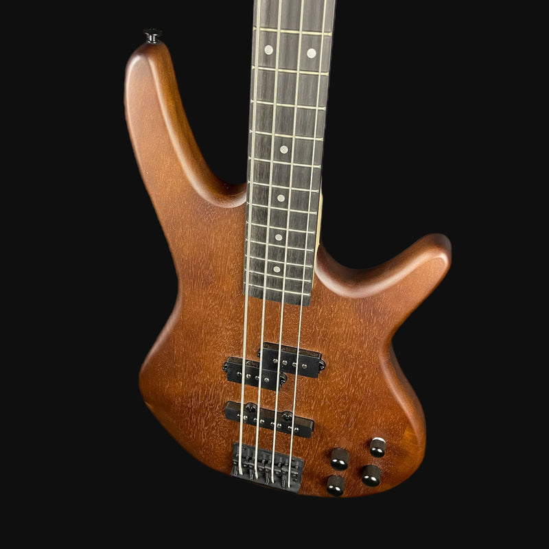 Ibanez GSR200B-WNF GIO Series Electric Bass Guitar, Walnut Flat