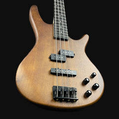 Ibanez GSR200B-WNF GIO Series Electric Bass Guitar, Walnut Flat