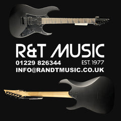 Ibanez GRGR131EX GIO Stealth Electric Guitar in Black Flat