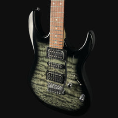 Ibanez GRX70QA GIO Electric Guitar, Transparent Black Sunburst