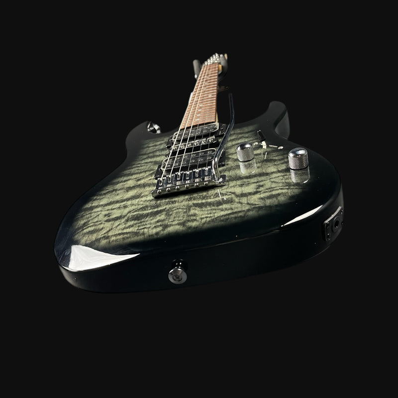 Ibanez GRX70QA GIO Electric Guitar, Transparent Black Sunburst