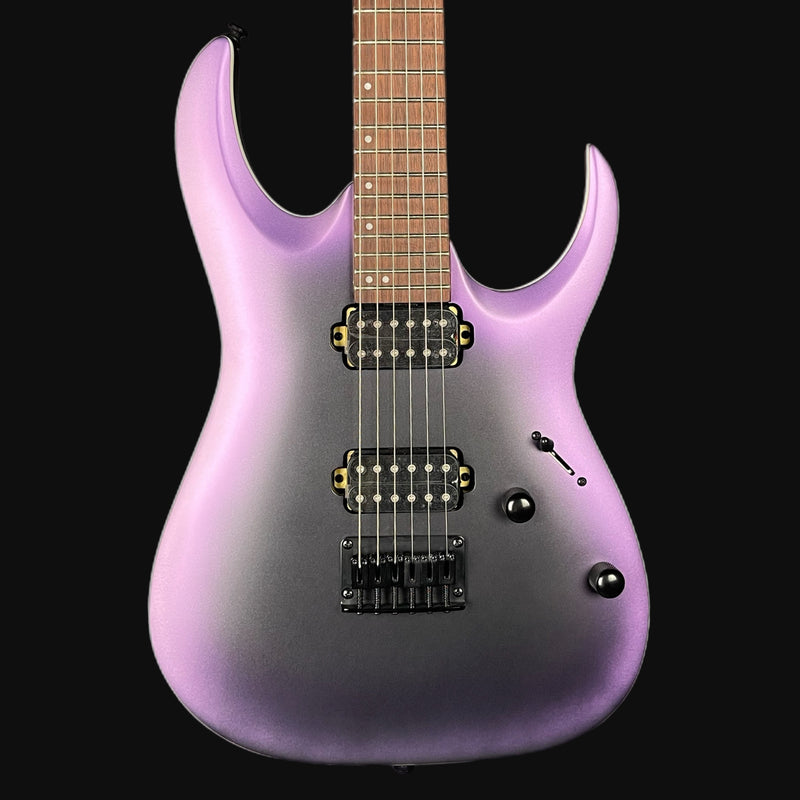 Ibanez RGA42EX Electric Guitar in Black Aurora Burst Matte