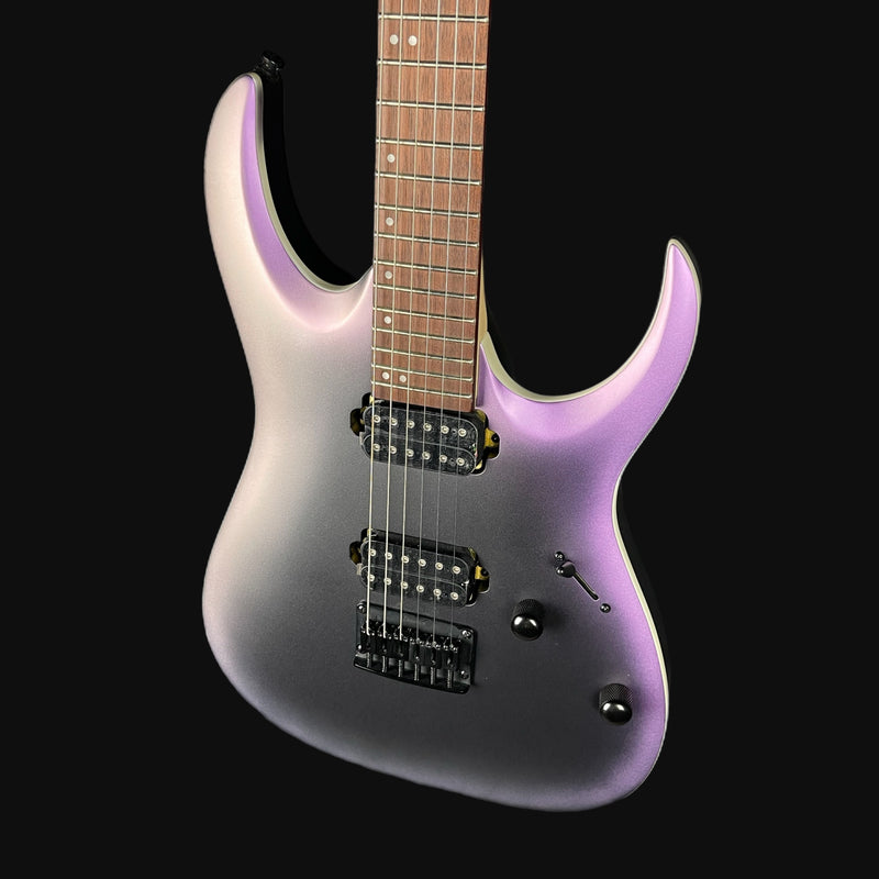 Ibanez RGA42EX Electric Guitar in Black Aurora Burst Matte