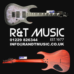 Ibanez GRG121PAR Electric Guitar in Brown Black Burst Flat