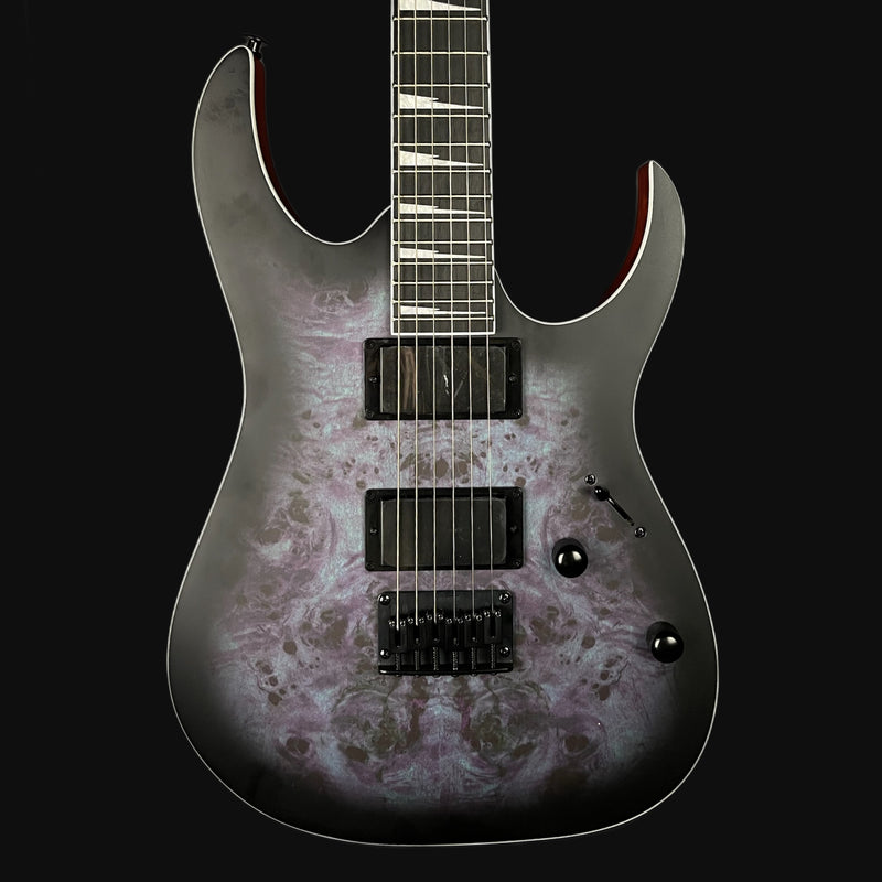 Ibanez GRG121PAR Electric Guitar in Brown Black Burst Flat