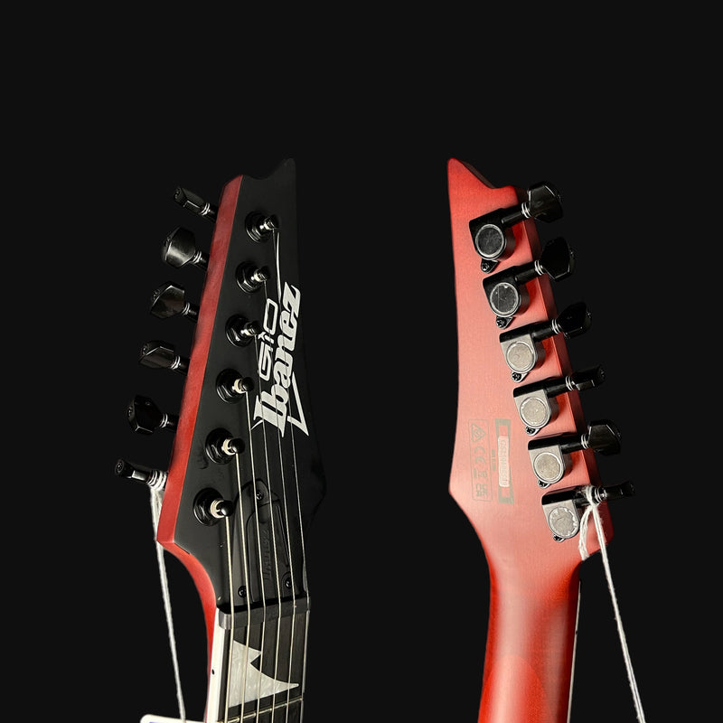 Ibanez GRG121PAR Electric Guitar in Brown Black Burst Flat
