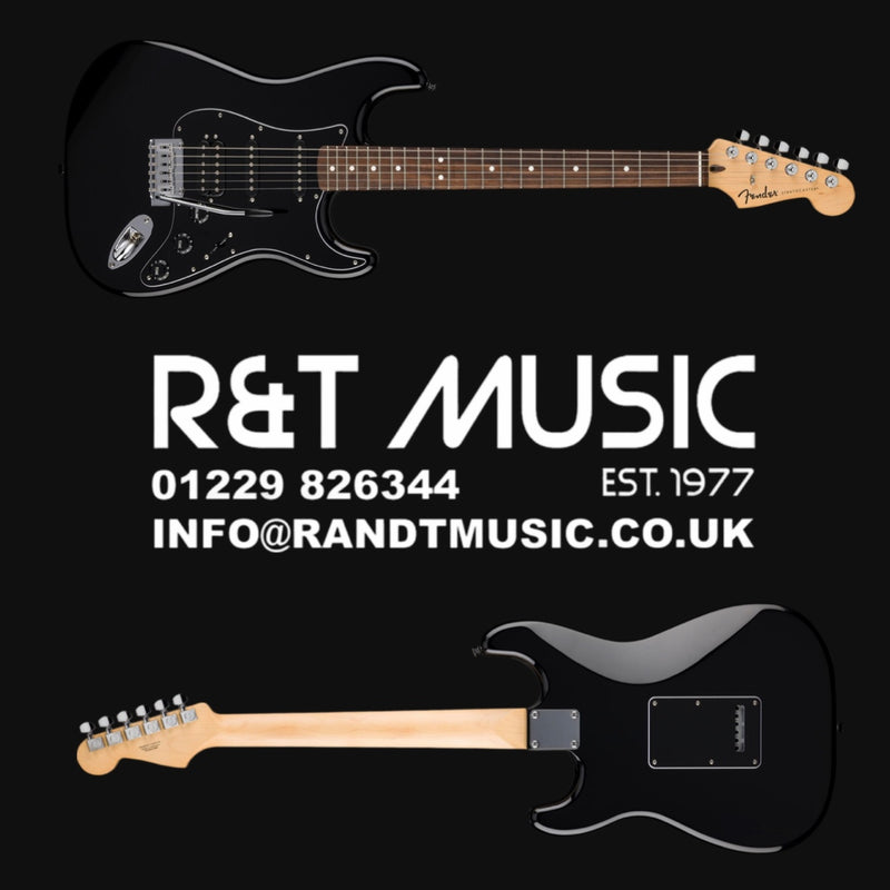 Fender Standard Strat Electric Guitar HSS LRL BPG BLK