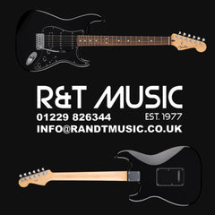 Fender Standard Strat Electric Guitar HSS LRL BPG BLK