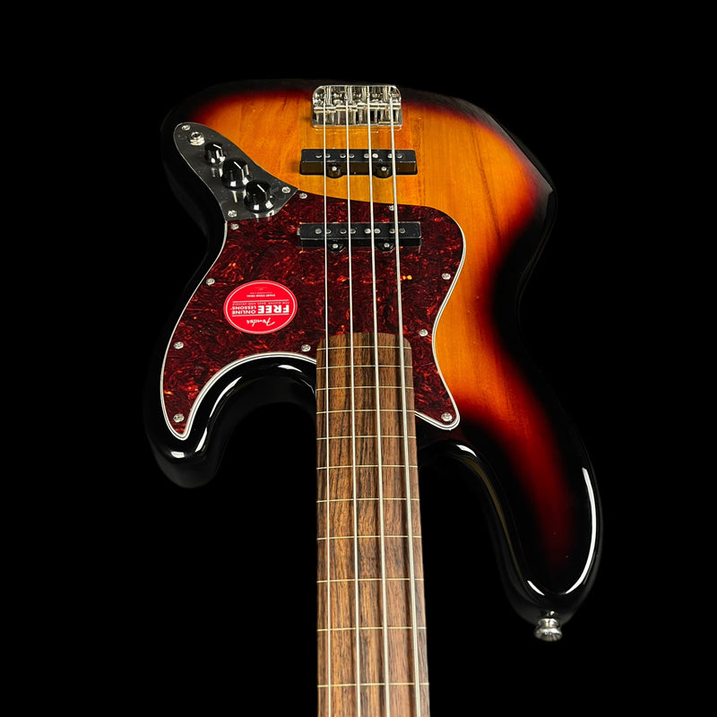 Fender Squier Classic Vibe '60s Jazz Bass Fretless 3-Colour Sunburst Electric Bass Guitar