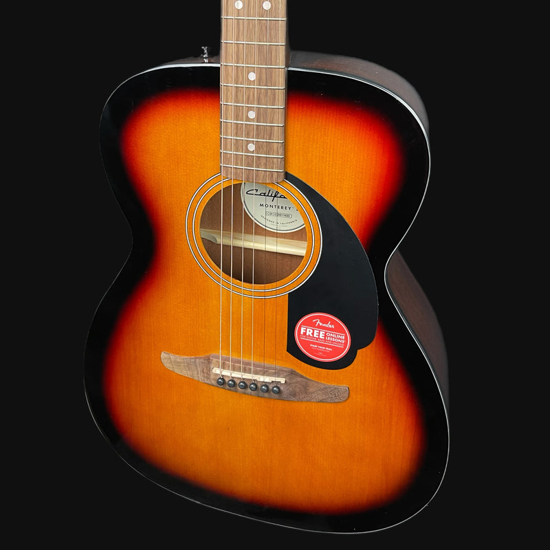 Fender California Standard Monterey E, Spruce Top, 3-Color Sunburst