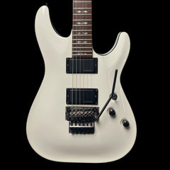 Schecter Demon-6 FR Electric Guitar in Vintage White