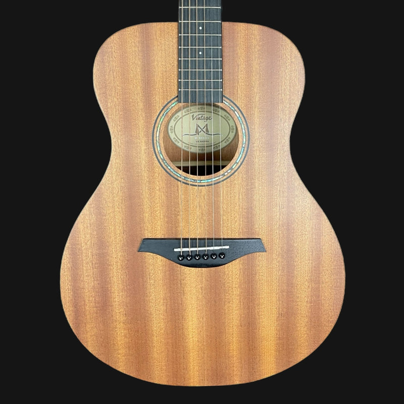 Vintage VE300MH Mahogany Series Electro Folk Guitar
