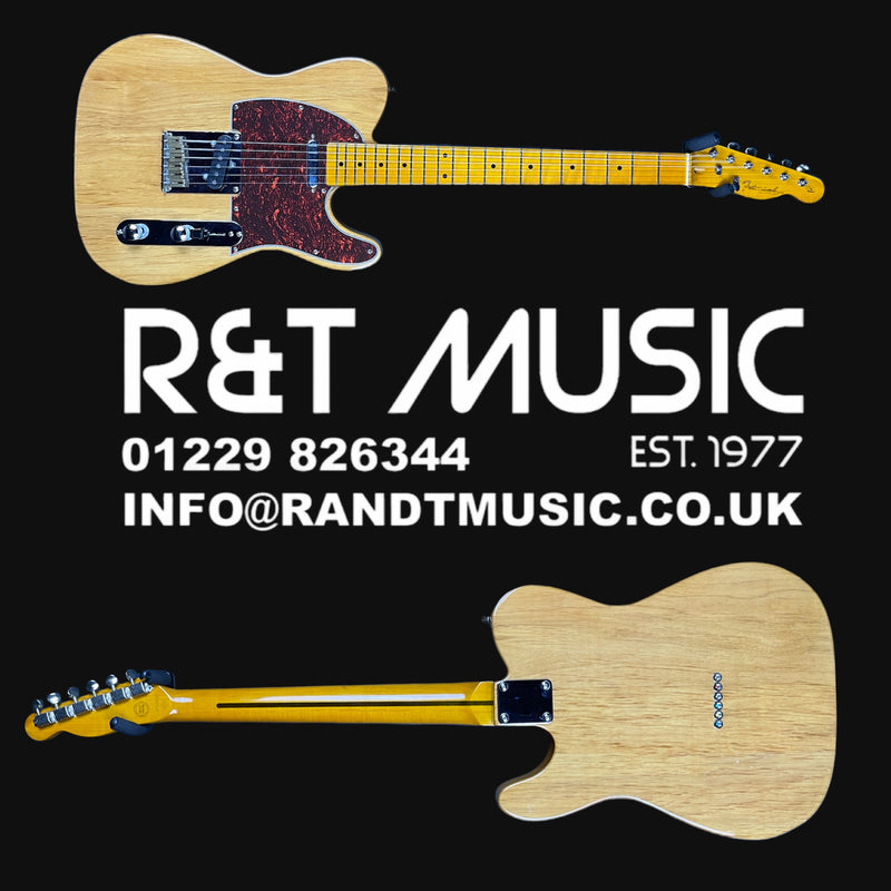 Futurama T Style Electric Guitar in Natural