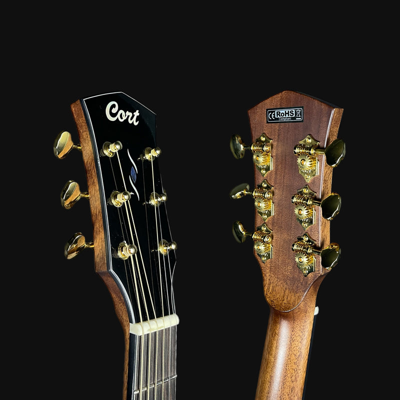 Cort Gold OC6 Acoustic Guitar in Natural w/ Dlx Bag