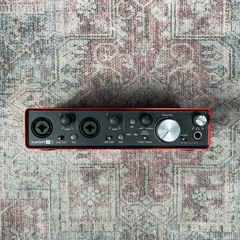 Focusrite Scarlett 2i4 USB Audio Interface Gen 2