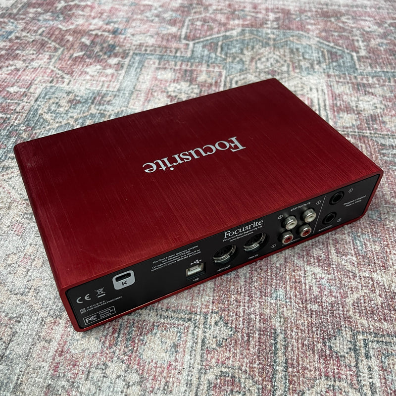 Focusrite Scarlett 2i4 USB Audio Interface Gen 2