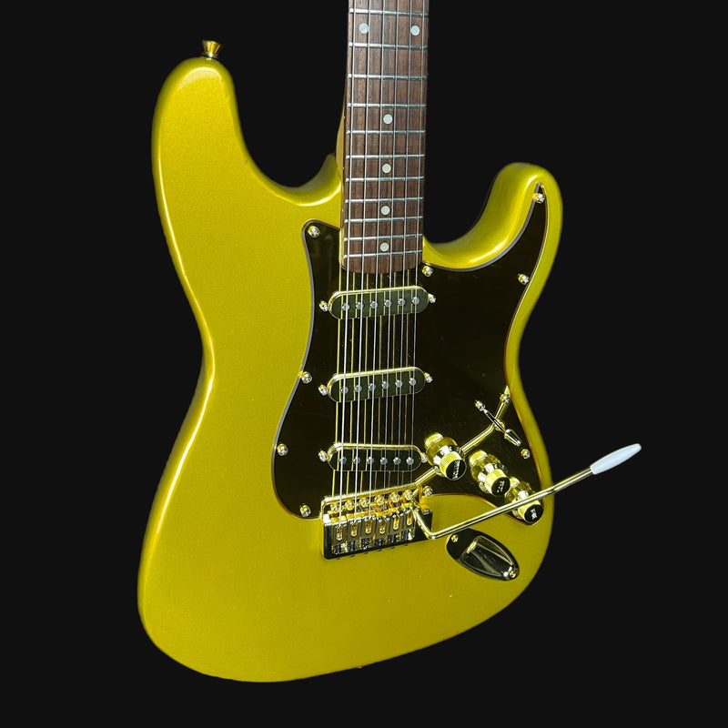 Encore Custom Build Electric Guitar in Gold
