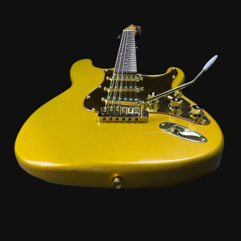 Encore Custom Build Electric Guitar in Gold