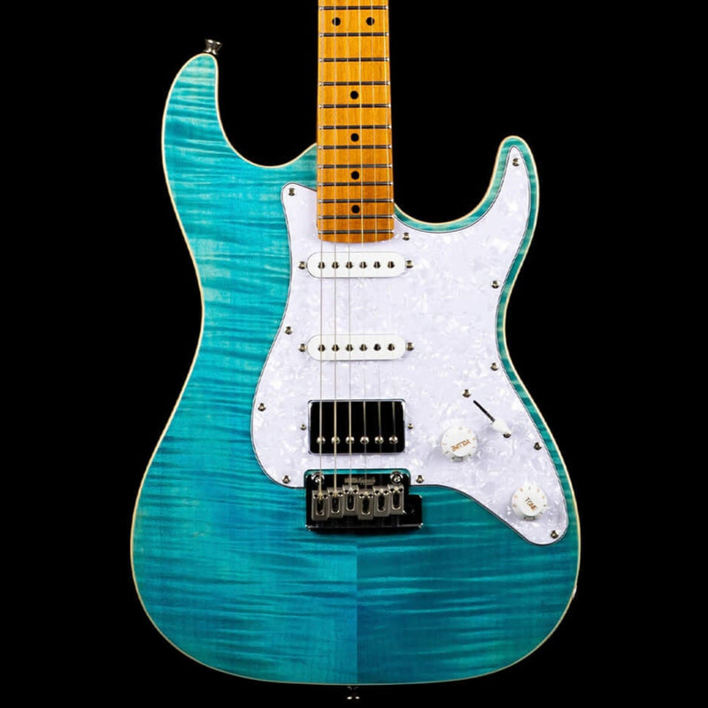 Upgraded JET JS-450 OBL HSS Electric Guitar With DiMarzio DP26NB PAF Master - Modified