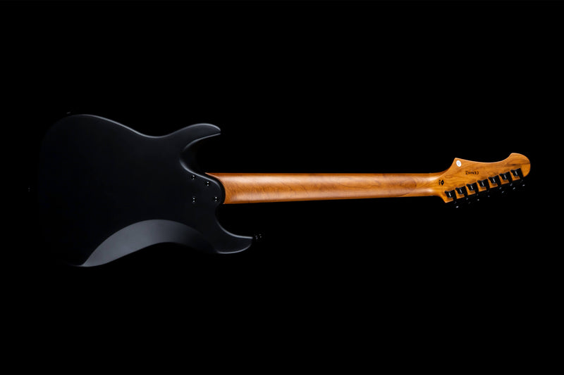 JET JS-407 7 String Electric Guitar in Matte Black