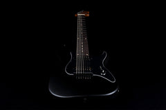 JET JS-407 7 String Electric Guitar in Matte Black