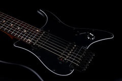 JET JS-407 7 String Electric Guitar in Matte Black