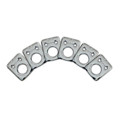 GraphTech Ratio Plate For Fender Style 2 Pin Hole Chrome