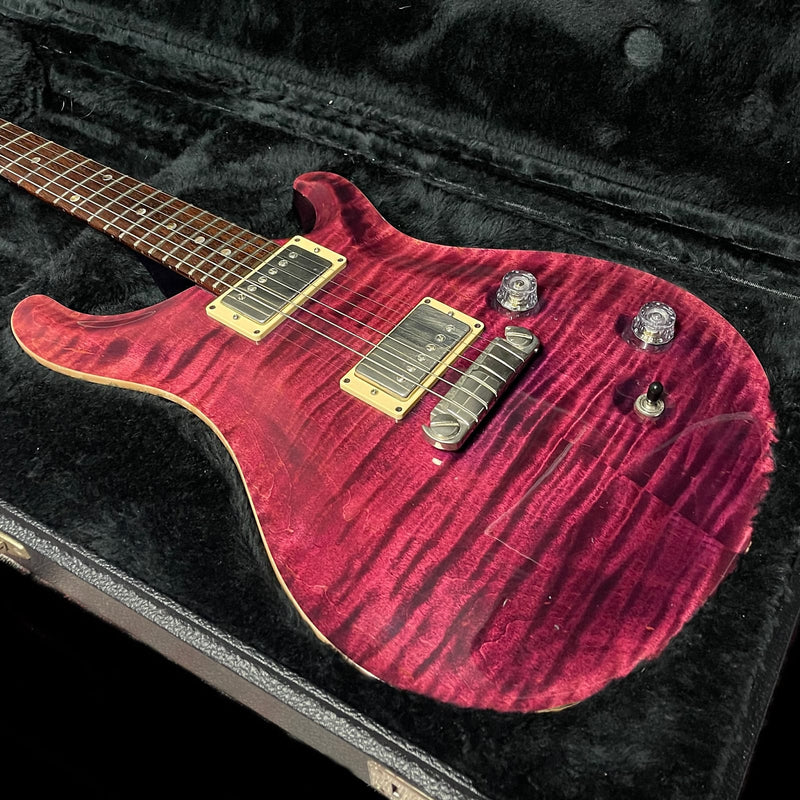PRS 1998 McCarty in Faded Red Tiger Electric Guitar w/ PRS Hardcase