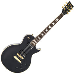 Boulevard Black Vintage V100P ReIssued Electric Guitar w/W90 Pickups