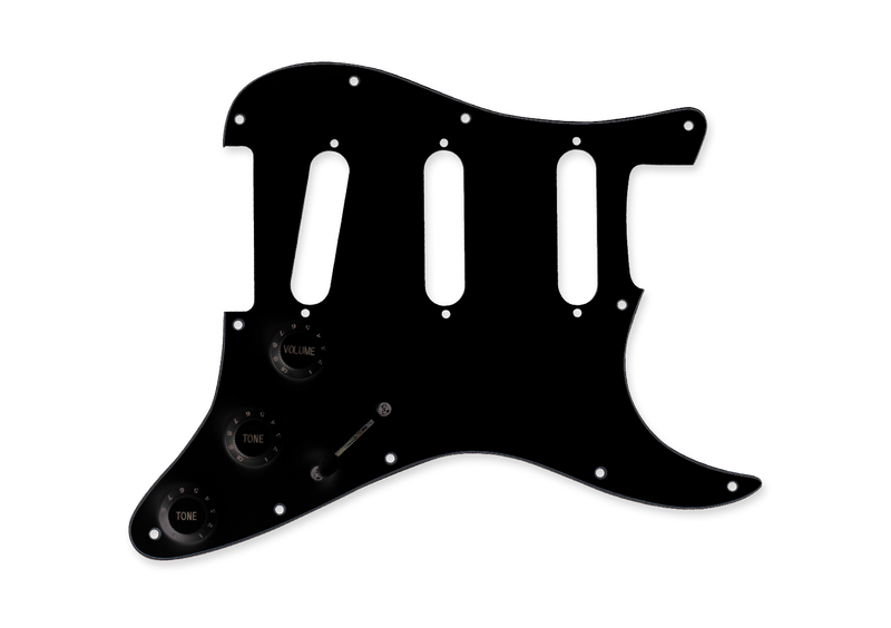 PICKGUARD ASSY BYOP BLACK