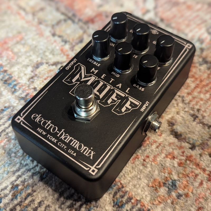 Electro-Harmonix Nano Metal Muff Distortion w/Noise Gate Electric Guitar Effects Pedal