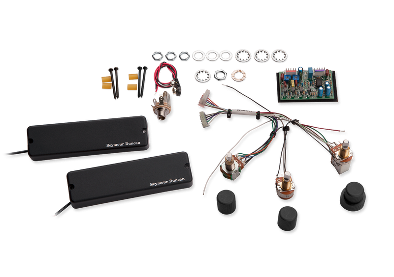 Seymour Duncan  ASB-2ASB Steve Bailey 2-Band Active Soapbar Bass System 6-String