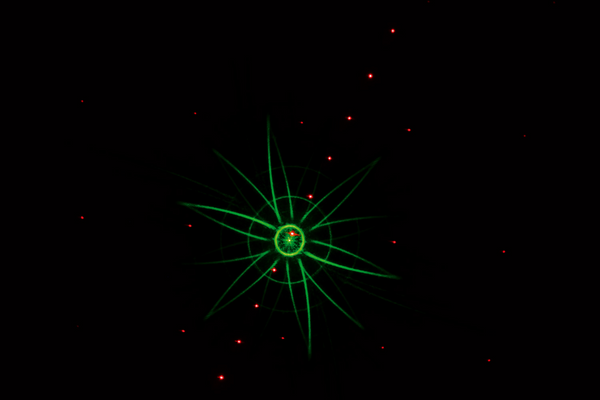QTX Gobo Fireflash 4-in-1 LED & Laser Effect