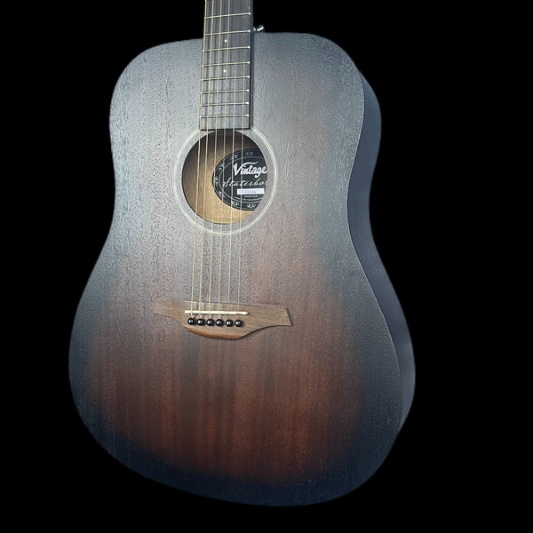 Vintage V440WK Statesboro Paul Brett Dreadnought Acoustic, Whisky Sour