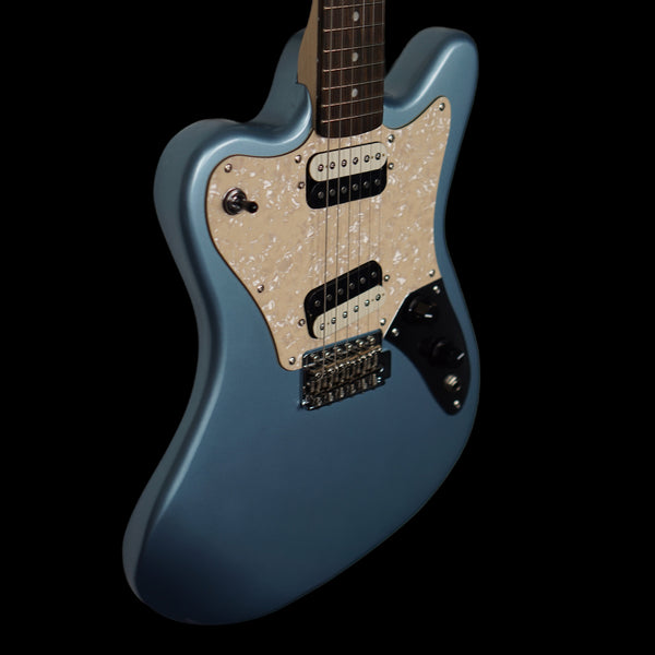 Squier Paranormal Super-Sonic Guitar in Ice Blue Metallic