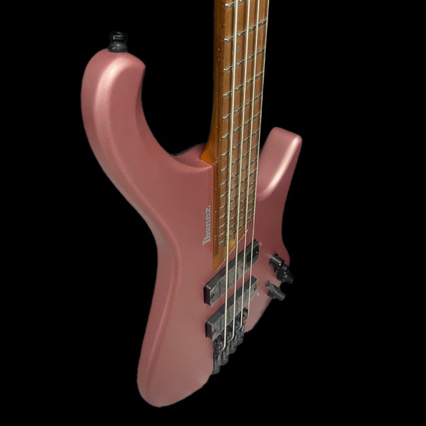 Ibanez EHB1000S Bass Workshop Headless Electric Bass in Pink Gold Metallic Matte w/Gigbag
