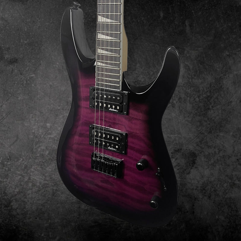 Jackson JS32Q DKA Dinky HT, Trans Purple Burst