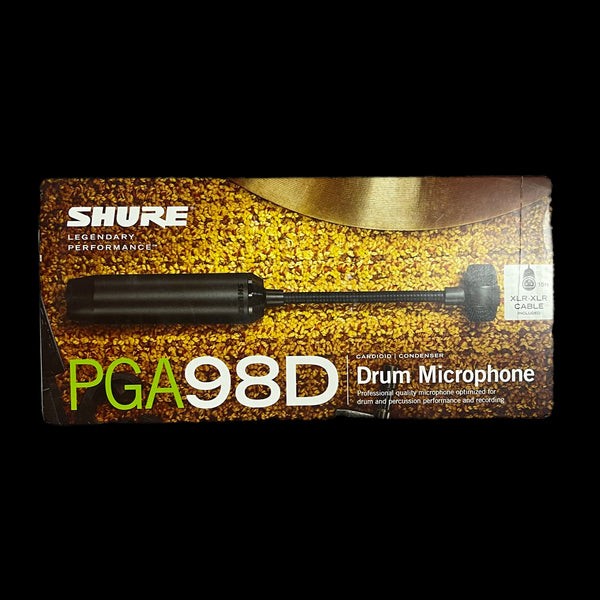 Shure PGA98D Cardioid Condenser Drum Microphone