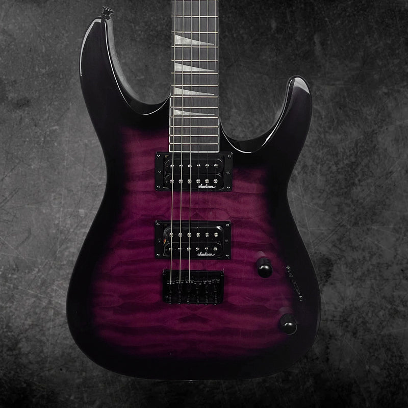 Jackson JS32Q DKA Dinky HT, Trans Purple Burst