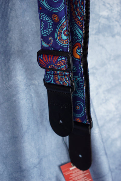 Stagg Woven guitar strap in Riptide