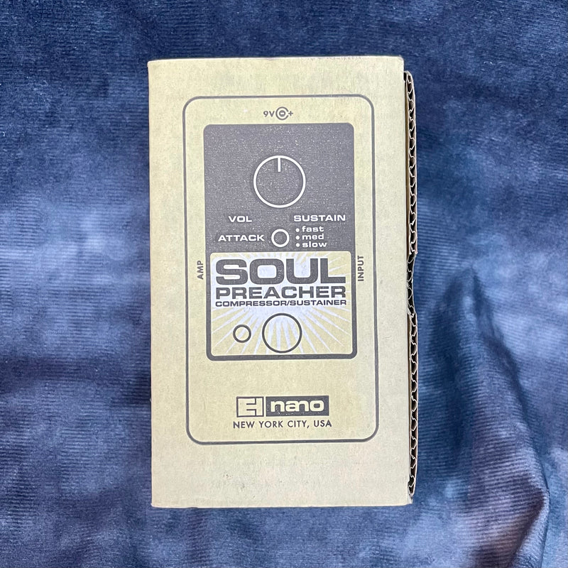 Electro Harmonix Nano Soul Preacher Compressor Sustainer Pedal