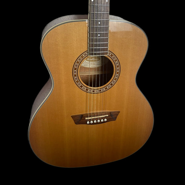 Washburn WG7S-O 6-string Acoustic Guitar, Natural Gloss